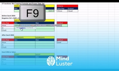 Excel Magic Trick 1284 History of Excel Max or Min with Conditions Criteria 5 Examples
