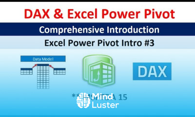 MSPTDA 15 Comprehensive Introduction to Excel Power Pivot DAX Formulas and DAX Functions