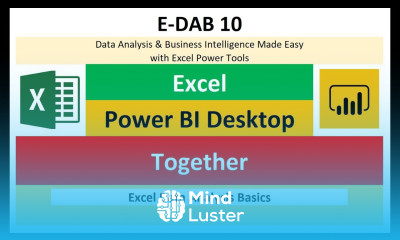 E DAB 10 Excel Power BI Together Import Publish and Share Reports Visualizations