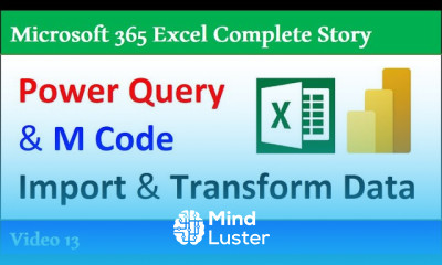 Power Query and M Code to Import Transform Data 20 Epic Examples 365 MECS 13