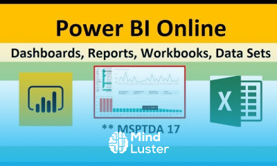MSPTDA 17 Power BI Online Dashboards Reports Excel Workbooks Data Sets