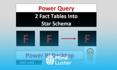 Power Query Power BI Transform 2 Fact Tables to Star Schema Data Model Invoice Data EMT 1498