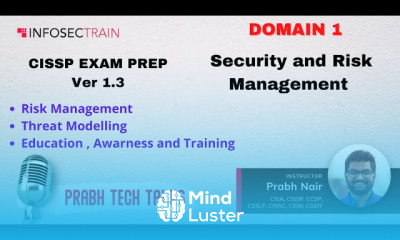 CISSP DOMAIN 1 Part 1 3 Security and Risk Management Review