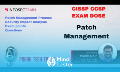CISSP CCSP Patch Management Last Minute Exam review