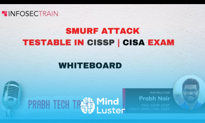 SMURF ATTACK CISSP CISA Whiteboard Presentation