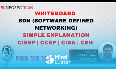 SDN Software Defined Networking CISSP CCSP Concept