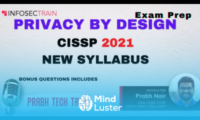 Privacy by Design CISSP 2021