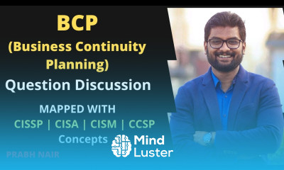 BCP BIA Questions for CISSP CCSP CISM CISA