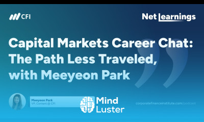 Capital Markets Career Chat The Path Less Traveled with Meeyeon Park