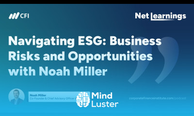 Navigating ESG an Insider s Perspective on ESG Careers with Noah Miller CFI Net Learnings