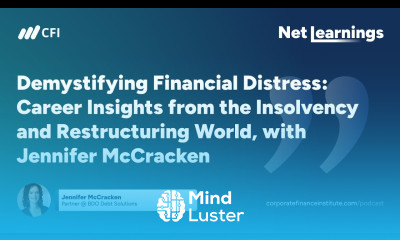 Demystifying Financial Distress Career Insights from the Insolvency and Restructuring World