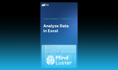 Analyze Data in Excel AI in Finance
