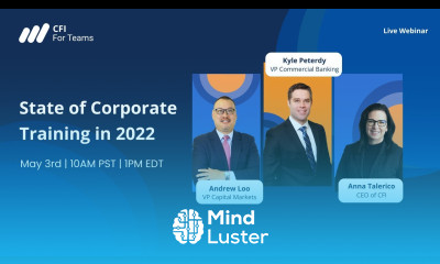 State of Corporate Training in 2022 CFI Webinars