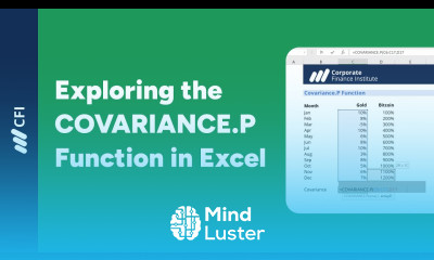 COVARIANCE P Function in Excel Corporate Finance Institute