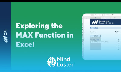 Max Function in Excel Corporate Finance Institute