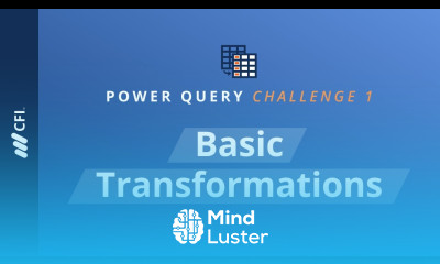 Power Query Challenge 1 Basic Transformations