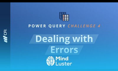 Power Query Challenge 4 Dealing with Errors
