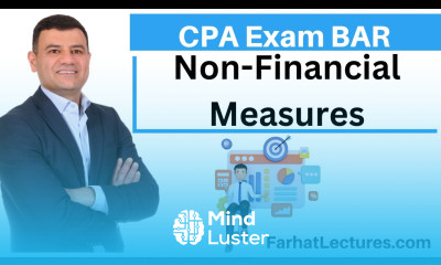 Non Financial Measures CPA Exam BAR