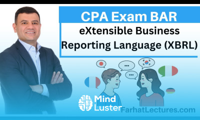 XBRL Extensible Business Reporting Language CPA Exam BAR