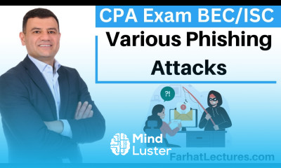 Phishing attacks Information Systems and Controls CPA Exam BEC
