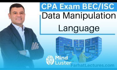 Data Manipulation language DML Insert Update Delete Information Systems and Controls CPA Exam