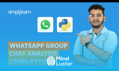 Learn Whatsapp Group Chat Analysis Using Python Machine Learning ...