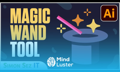 How to use the Magic Wand Tool Adobe Illustrator CC Essential Training