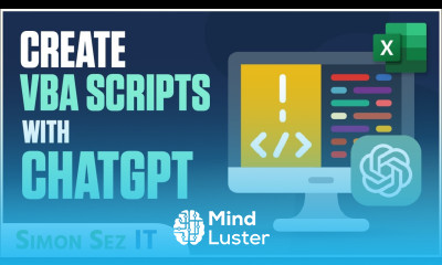 Chat GPT Tutorial How to use ChatGPT to Create VBA Scripts