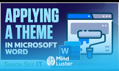 Applying a Theme in Microsoft Word 2021 365