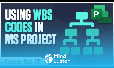 Using Work Breakdown Structure WBS Codes in Microsoft Project