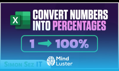 How to Convert Numbers into Percentages in Excel