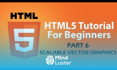 HTML5 Tutorial For Beginners Part 6 SVG Scalable Vector Graphics Tutorial