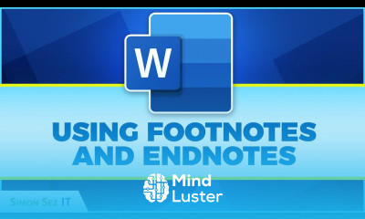 Learn Using Footnotes and Endnotes in Microsoft Word 2021 365 - Mind Luster