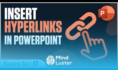 Insert Hyperlinks to Slides Websites Documents and Emails in PowerPoint 2021 365