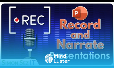 Record and Narrate a Presentation in PowerPoint 2021 365