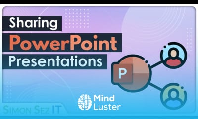 Sharing a Presentation in PowerPoint 2021 365