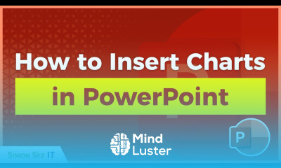 Inserting Line Charts in PowerPoint 2021 365