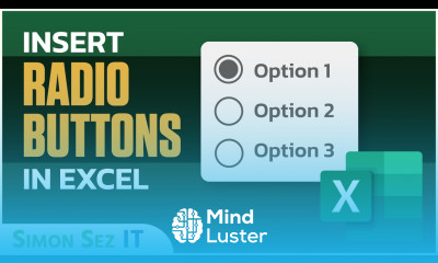 Insert Radio Buttons in Microsoft Excel