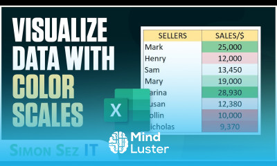 How to Visualize Data with Color Scales in Microsoft Excel