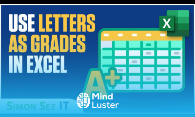 How to Grade Exams Using Letters in Excel