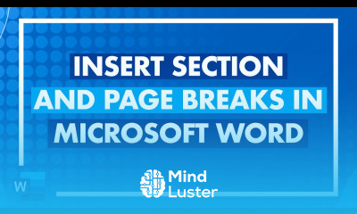 How to Insert Section and Page Breaks in Microsoft Word
