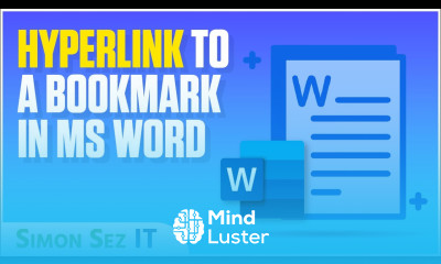How to Hyperlink to a Bookmark in Microsoft Word