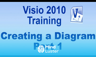 Microsoft Visio 2010 Training Tutorial Creating a Diagram Part 1