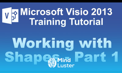 Microsoft Visio 2013 Training Tutorial Working With Shapes Part 1