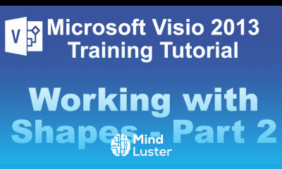 Microsoft Visio 2013 Training Tutorial Working With Shapes Part 2