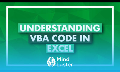 Learn Understanding VBA Code in Microsoft Excel VBA for Beginners ...