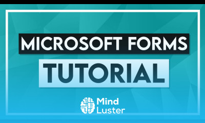 Microsoft Forms Tutorial