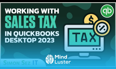 Working with Sales Tax in QuickBooks Desktop 2023