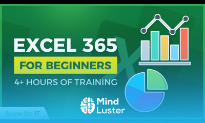 Microsoft Excel 365 Tutorial 4 Hour Beginner Excel Training Course