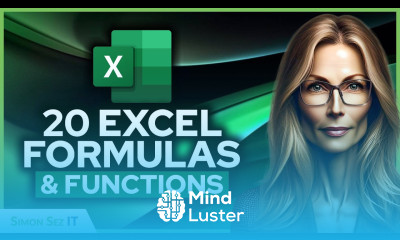 20 Excel Formulas and Functions to Master in 2024 Excel Formulas and Functions Training Tutorial